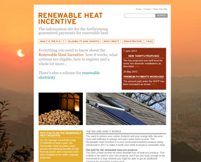 The website on the Renewable Heat Incentive